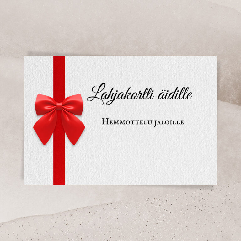 Lahjakortti Äidille!